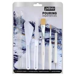 Pebeo Pouring Experiences Accessories Set Pebeo Pouring Experiences Accessories Set
